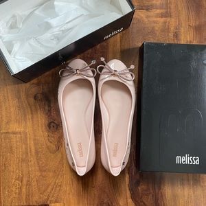 ❗️SOLD❗️NWT Melissa flats in pink size 7